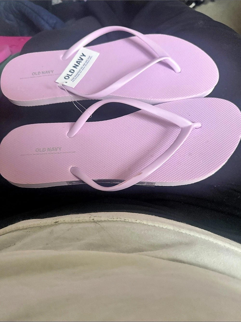 Old Navy Classic Flip-Flops for Women Pink Sandals